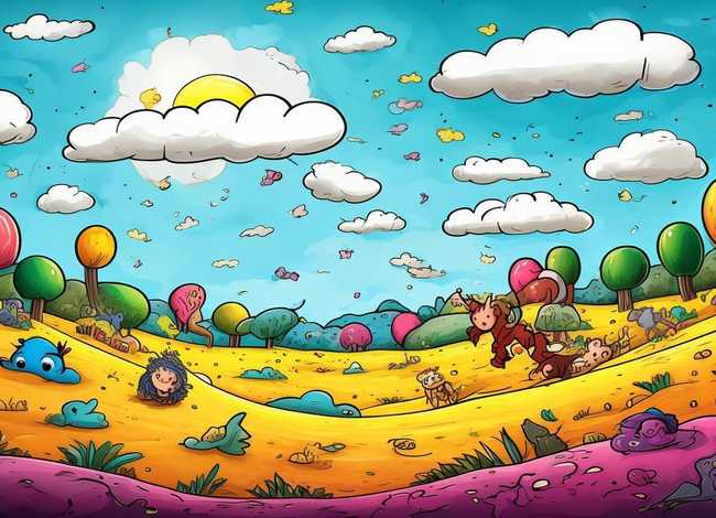 童心王国简笔画;童心王国简笔画图片 童心王国简笔画;童心王国简笔画图片