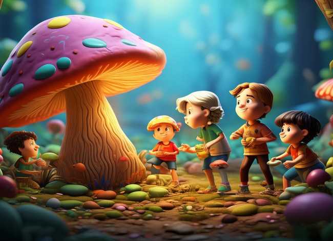 蘑菇故事儿童（蘑菇幼儿故事）