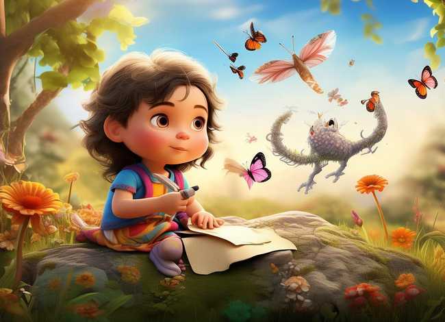 儿童编童话故事500字，儿童编写童话