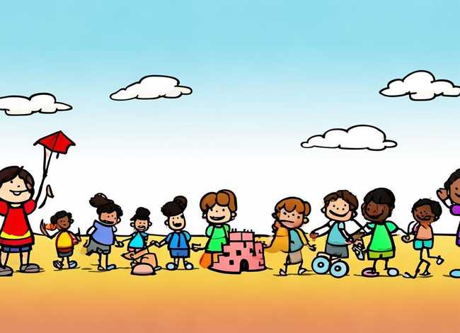 简单儿童插画图片（简单儿童插画图片大全）