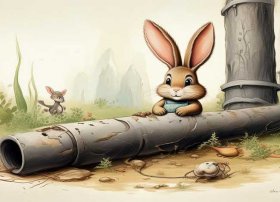 铁杵磨针成语故事儿童版；兔小贝儿成语故事铁杵磨针