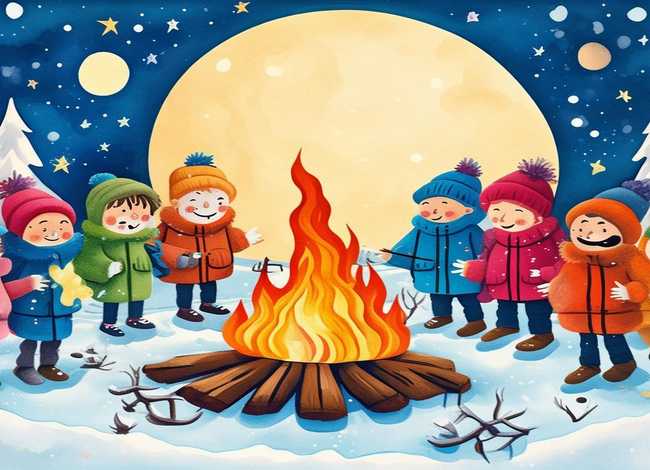 幼儿绘本故事冬至，幼儿绘本故事冬至图片