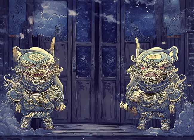 门神的传说绘本故事，门神的传说绘本故事内容