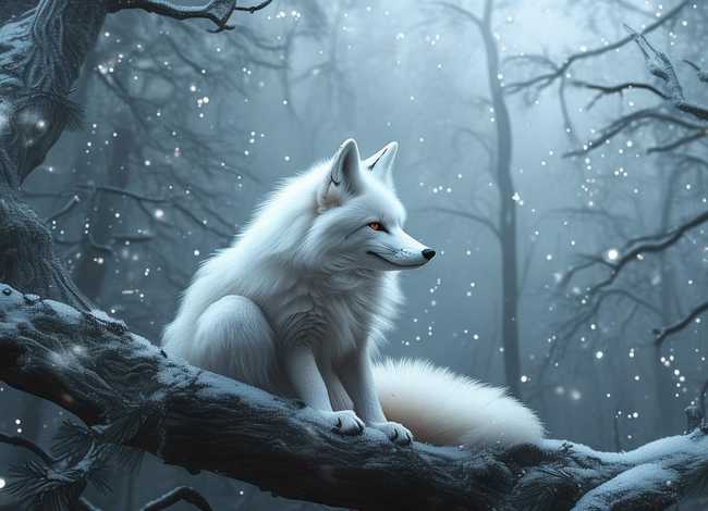 白狐的故事背景；白狐的故事背景图