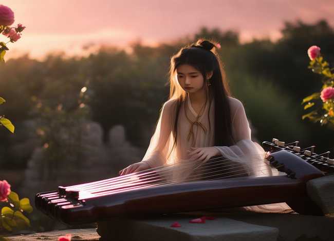 玫瑰少年古筝谱d调、玫瑰少年古筝简谱d调