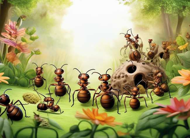 蚂蚁的故事绘本ppt，蚂蚁的故事绘本教学反思