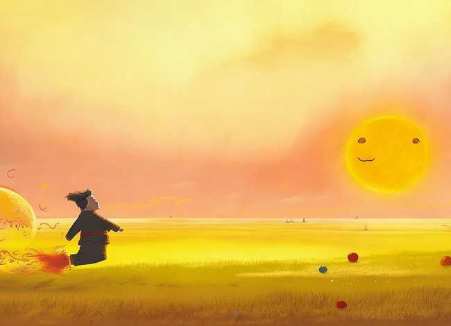 儿童故事夸父追日，幼儿故事夸父追日