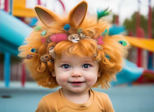 动物发型儿童 - 动物发型儿童图片