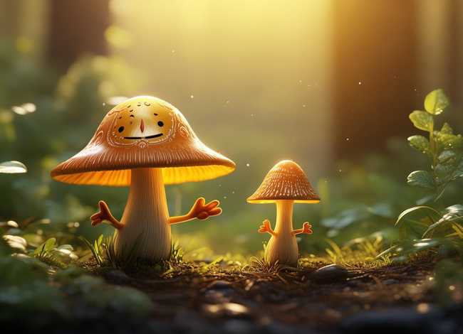 金针菇和小蘑菇的故事 - 金针菇和小蘑菇的故事视频