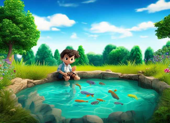 儿童绘本故事小鲁的池塘；小鲁的池塘绘本故事详细内容