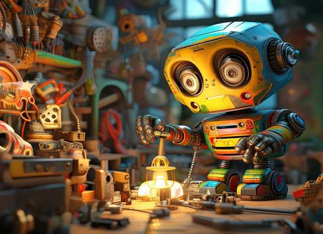 儿童故事机器人的秘密、幼儿机器人的故事