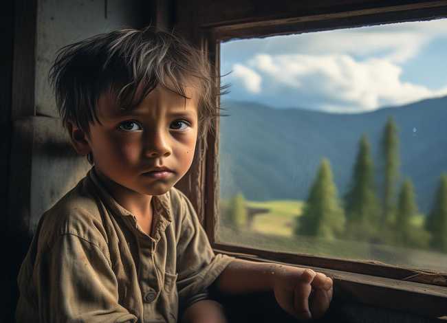 山区里的穷孩子的故事 - 山区里的穷孩子的故事简介