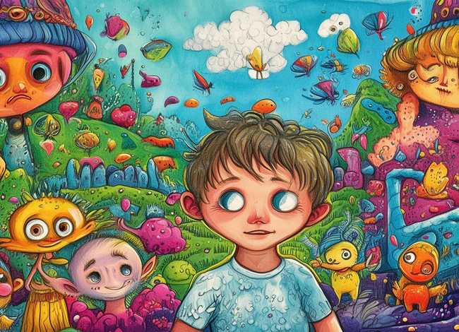 儿童故事插画图片（儿童故事插画图片大全）