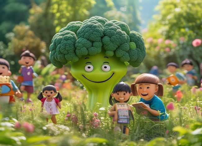 西兰花的儿童故事 西兰花的小故事