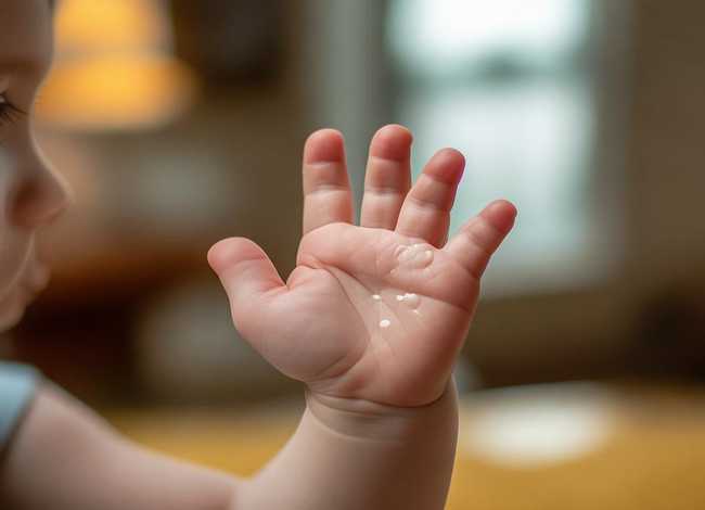 儿童手掌起皮怎么回事；小孩手掌起皮怎么回事