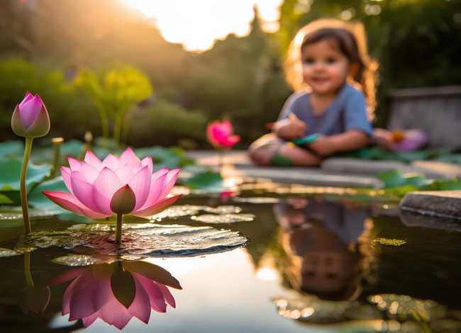 儿童荷花绘本故事，小荷花故事绘本