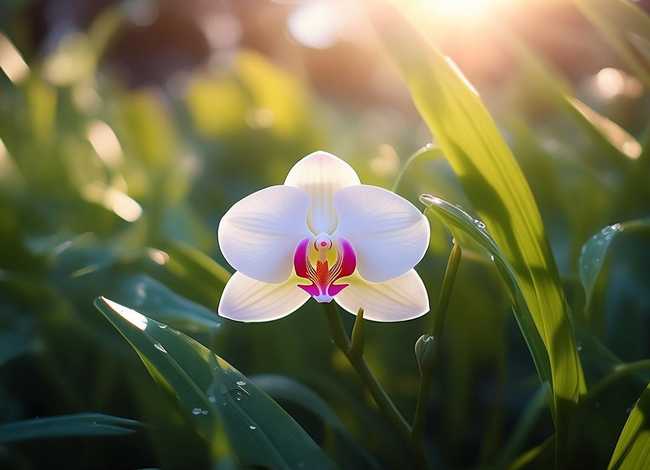 兰花故事和寓意，兰花的故事和寓意