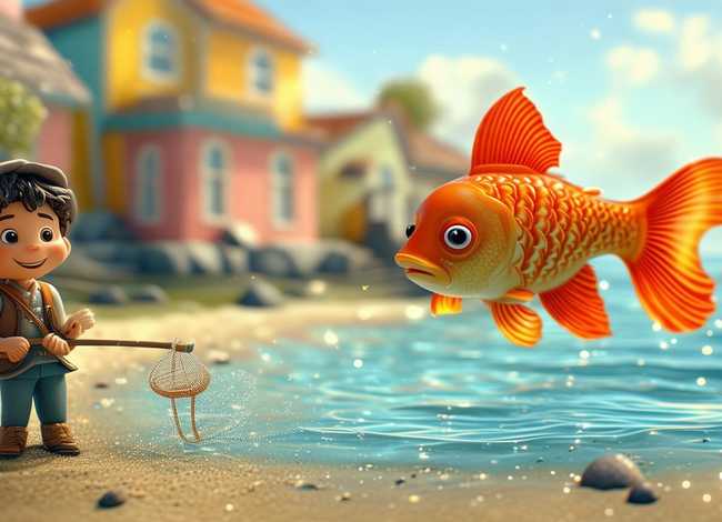 渔夫和金鱼的故事小学生版，渔夫和金鱼的故事小学生版读后感