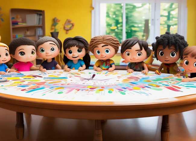 幼儿园的故事儿童画 - 幼儿园的故事简笔画