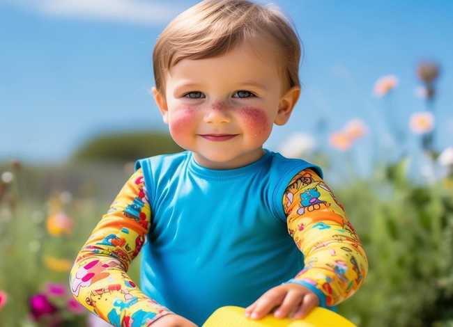 儿童防晒手袖套，儿童防晒手袖套怎么戴