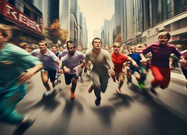 追追追赶；追追赶赶