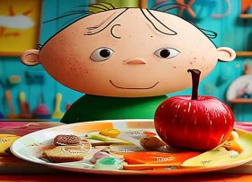 挑食的阿呆儿童故事视频 挑食的阿呆的故事