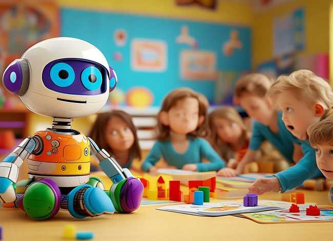 机器人故事儿童故事；机器人幼儿故事