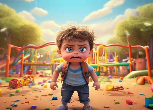 儿童故事爱生气的小孩；关于小孩爱生气的故事
