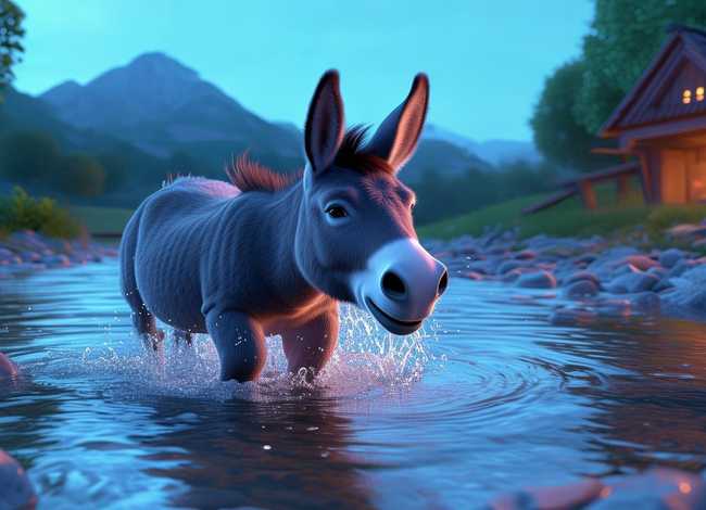驴子过河 睡前故事（驴子过河 睡前故事免费听）