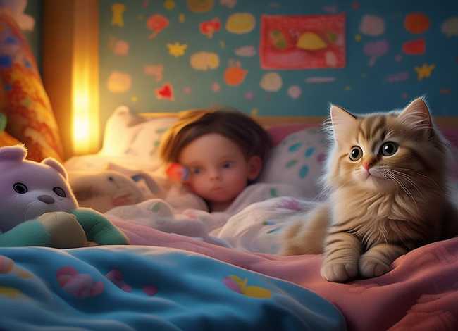 小猫儿童睡前故事5-6岁完整版（小猫睡前故事文字版）