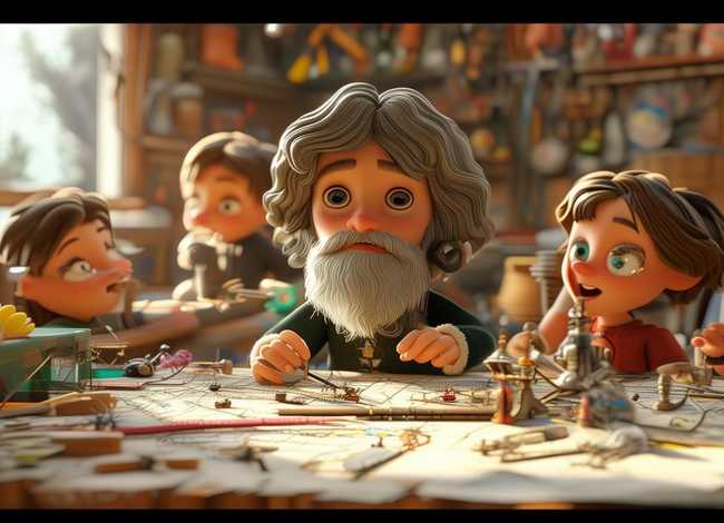 达芬奇故事儿童视频，达芬奇故事简介视频