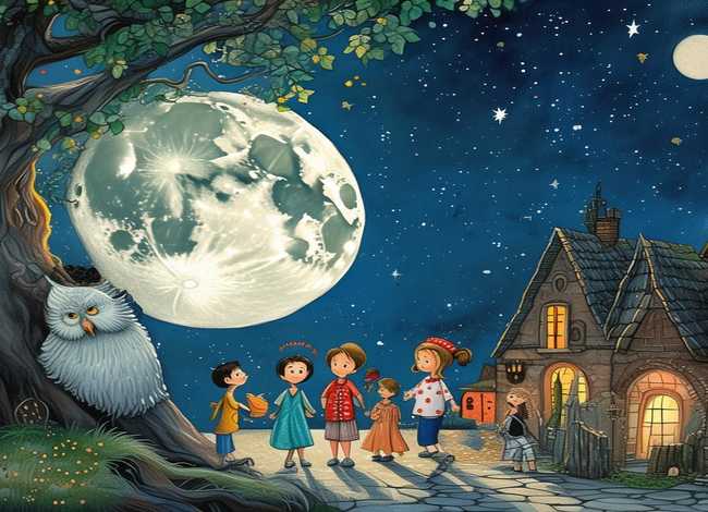 月亮故事儿童，幼儿月亮故事大全