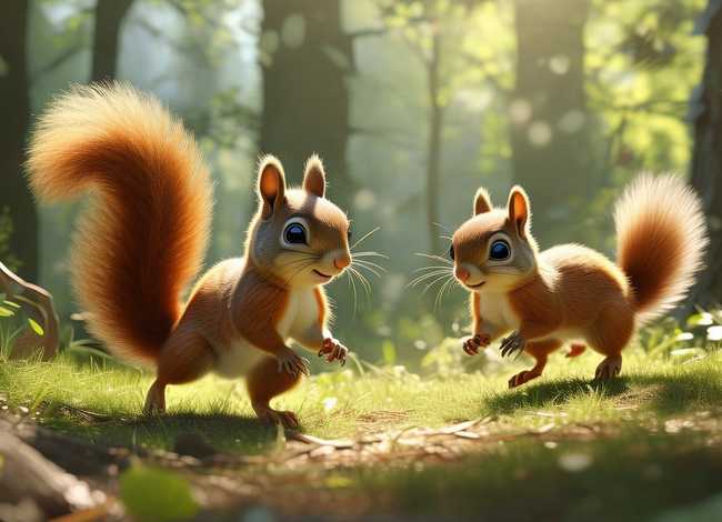 松鼠故事绘本、松鼠松鼠小松鼠的绘本故事全文内容 松鼠故事绘本、松鼠松鼠小松鼠的绘本故事全文内容