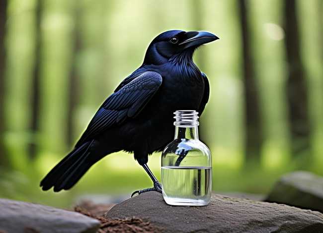 乌鸦喝水儿童故事完整版，乌鸦喝水故事简洁版