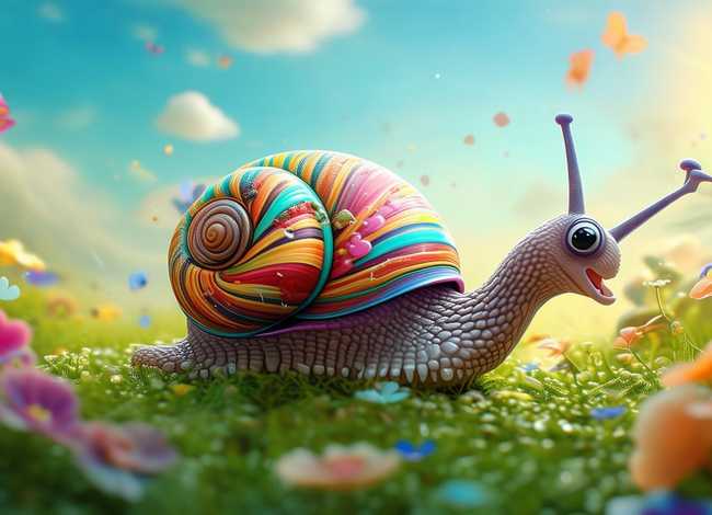 儿童故事蜗牛搬家 - 幼儿故事蜗牛搬家