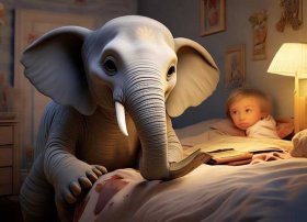 睡前故事大象故事、睡前故事 大象