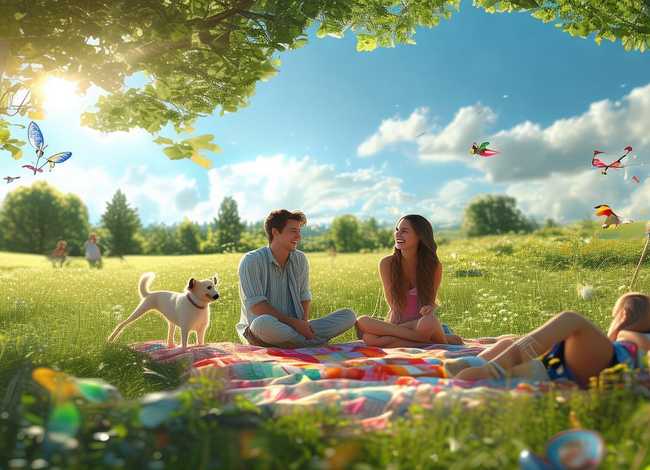 野餐编一个小故事；野餐编一个小故事怎么写