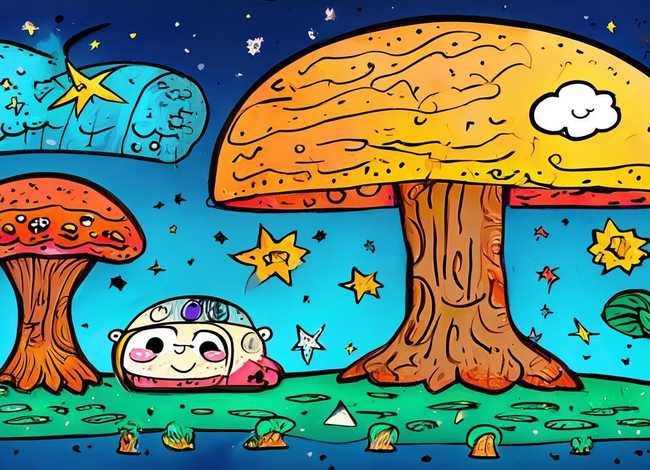 一个故事一幅图画儿童版（一个故事四幅图简笔画）