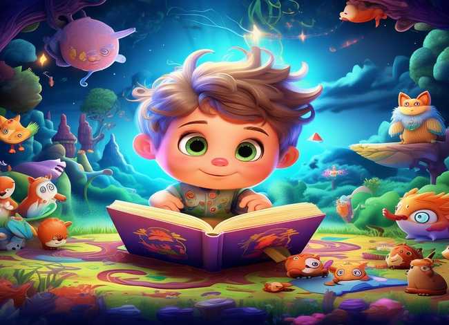 儿童故事插图绘本 儿童故事绘本插画图册