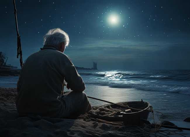 儿童睡前故事渔夫的故事，一分钟讲故事《渔夫的故事》