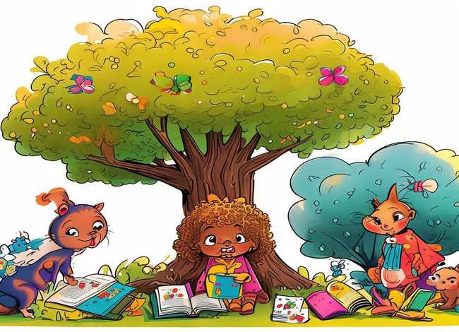 有文字和图片的儿童故事 - 带图片和文字的故事