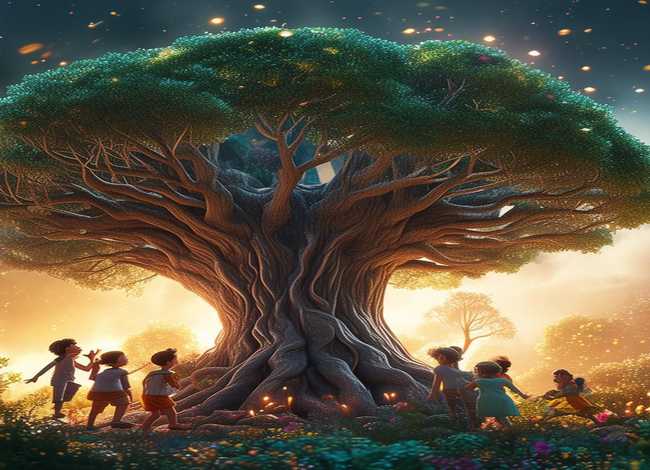 儿童故事大树的故事、大树的故事幼儿