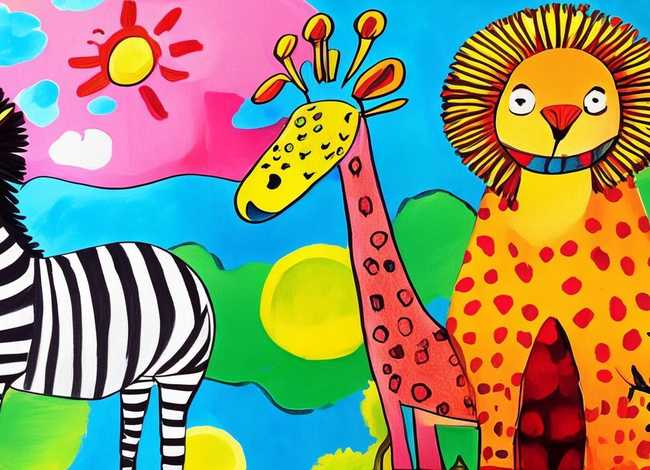 儿童画动物的图片 儿童画动物的图片怎么画