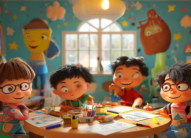 我的故事幼儿园画 - 我的故事幼儿园简笔画