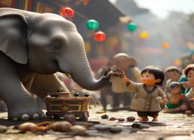 曹冲称象的故事儿童版；曹冲称象的故事完整版