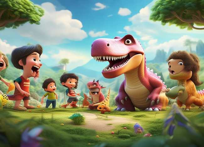 恐龙的故事儿童3-6岁 恐龙的故事幼儿
