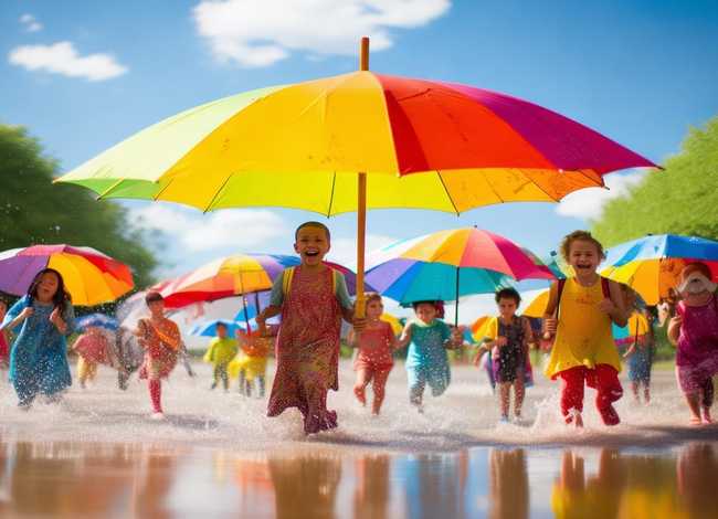 儿童故事雨伞的故事、关于雨伞的故事幼儿小故事