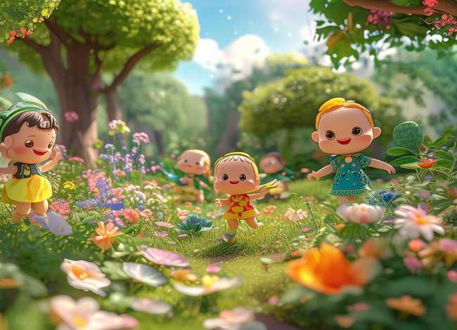 儿童故事花园宝宝；花园宝宝小故事书1-6套装书籍