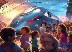 高铁的故事儿童文字，高铁的故事作文800字