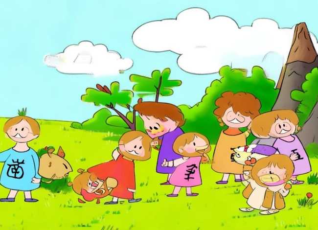 三字经儿童画简单、三字经儿童画简单图片